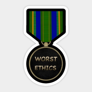 Ethics award Sticker